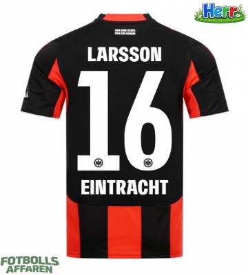 Eintracht Frankfurt Hugo Larsson #16 Hemmatröja 2025-26 Kortärmad